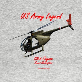 OH-6 Cayuse Design T-Shirt